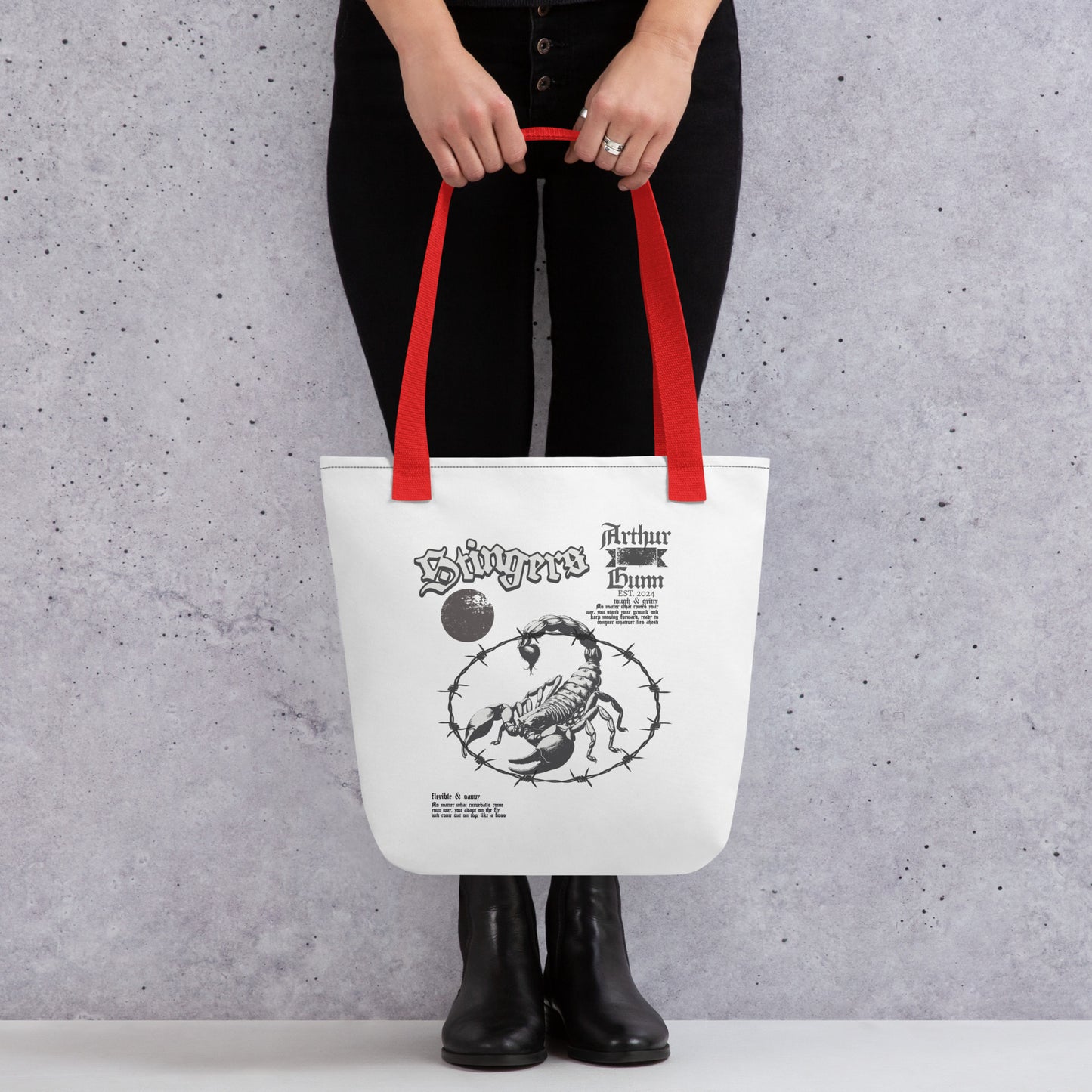 Arthur Gunn "Stinger Series" Tote bag