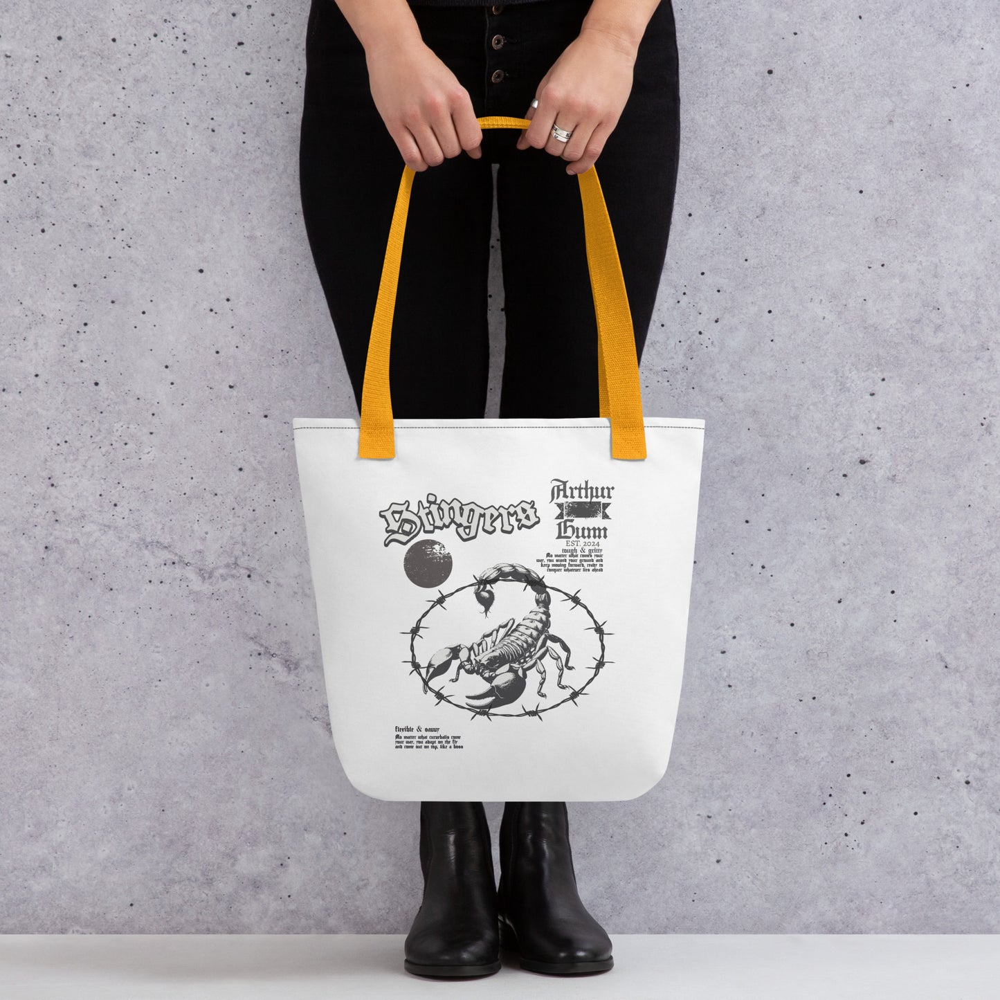 Arthur Gunn "Stinger Series" Tote bag