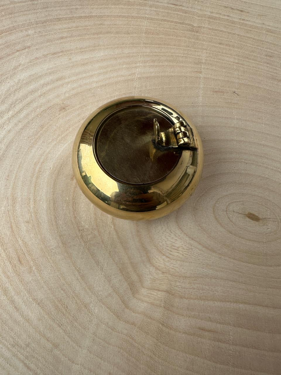 Brass cigarette ashtray