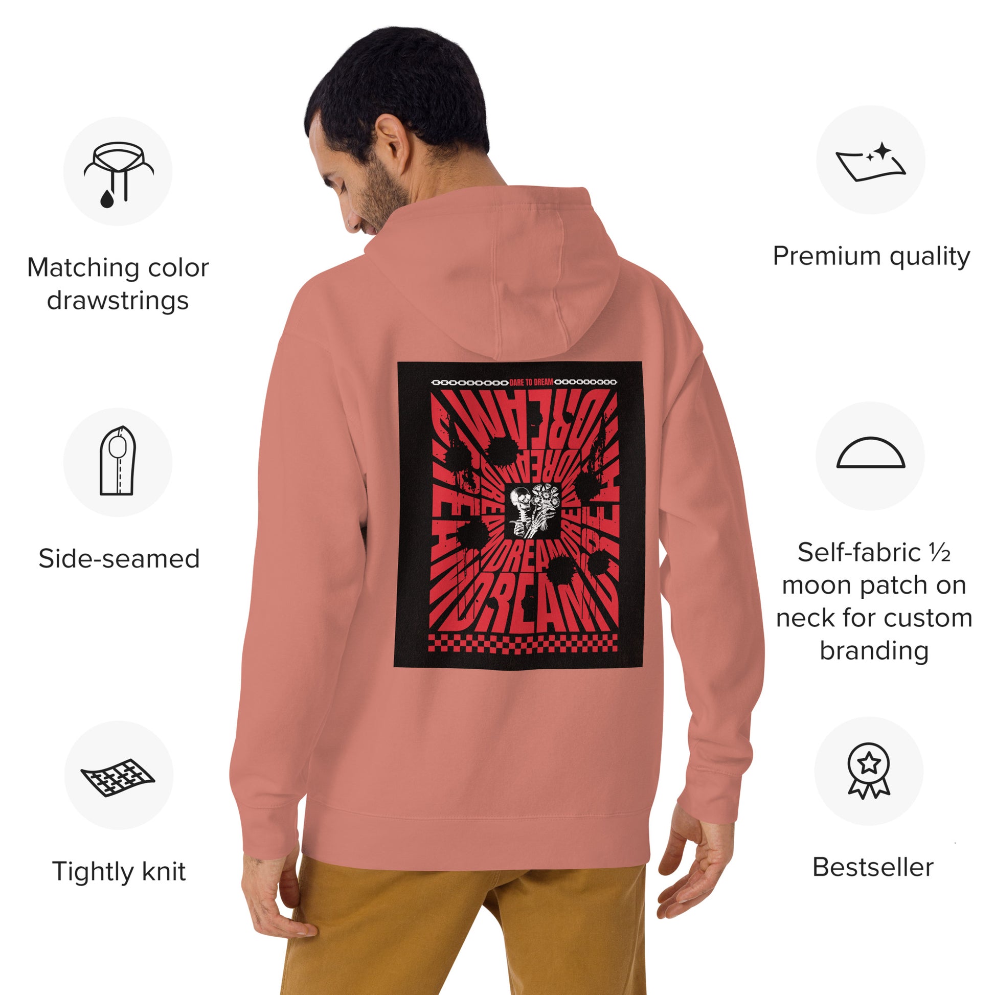 Arthur Gunn "Dare To Dream Series” Mens Hoodie