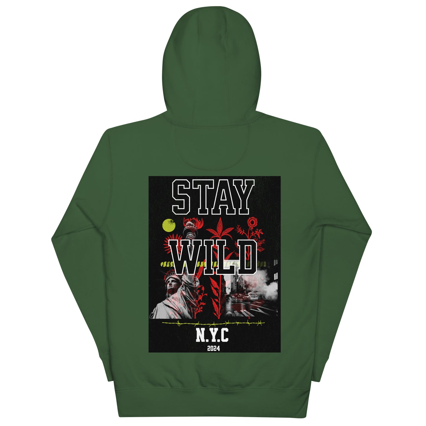 Arthur Gunn "N.Y.C Stay Wild Series" Unisex Hoodie