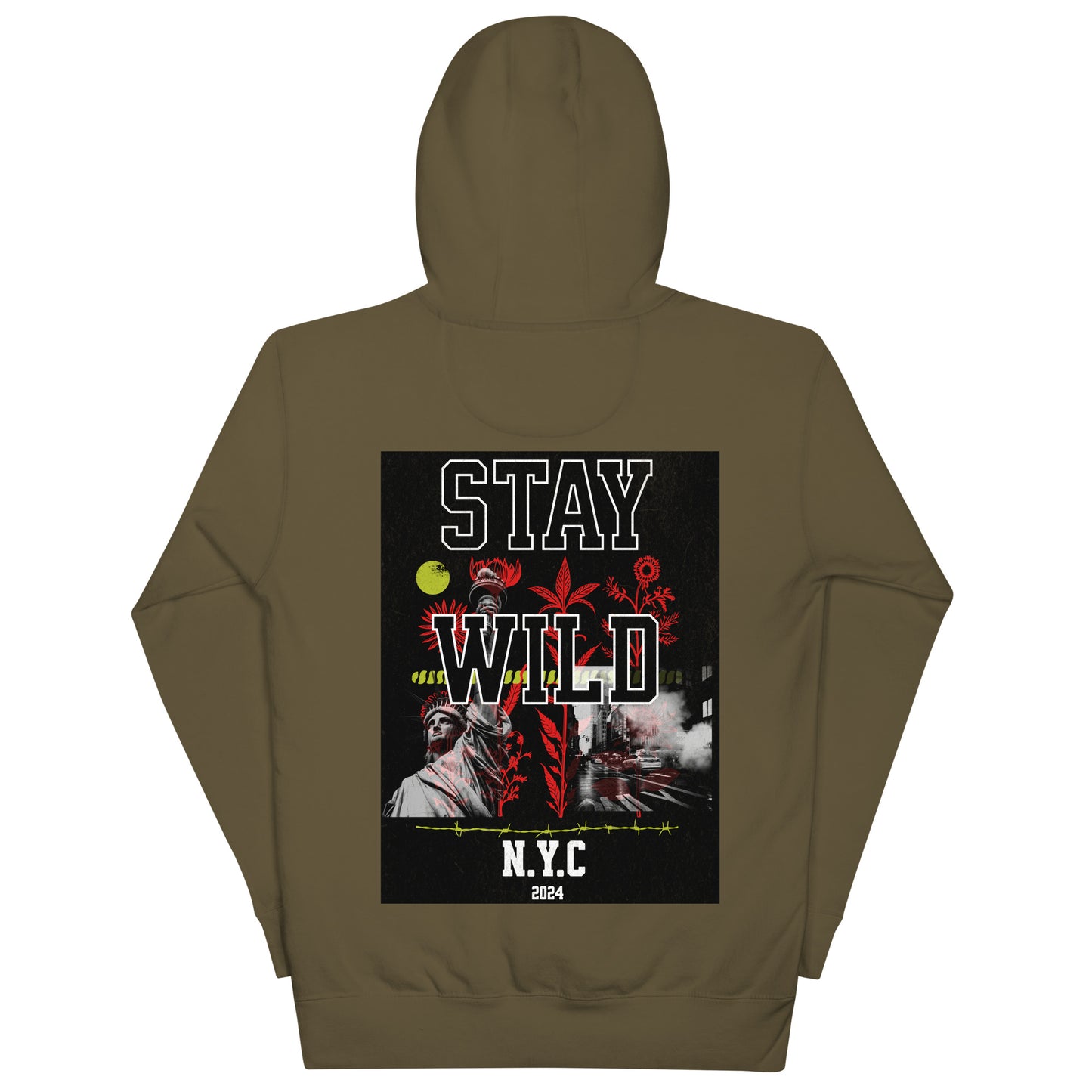 Arthur Gunn "N.Y.C Stay Wild Series" Unisex Hoodie