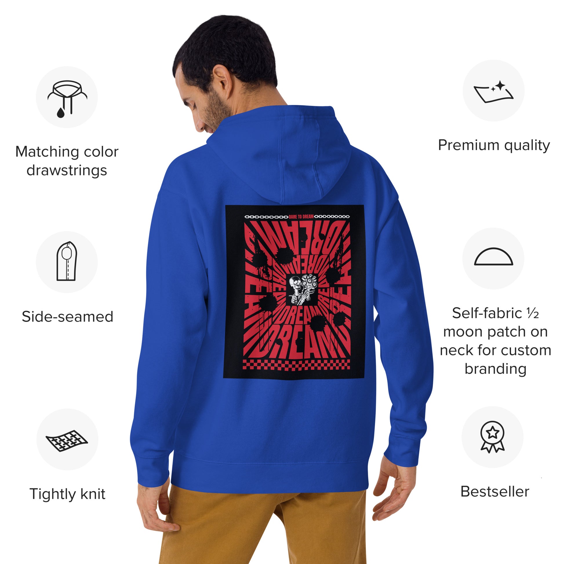 Arthur Gunn "Dare To Dream Series” Mens Hoodie