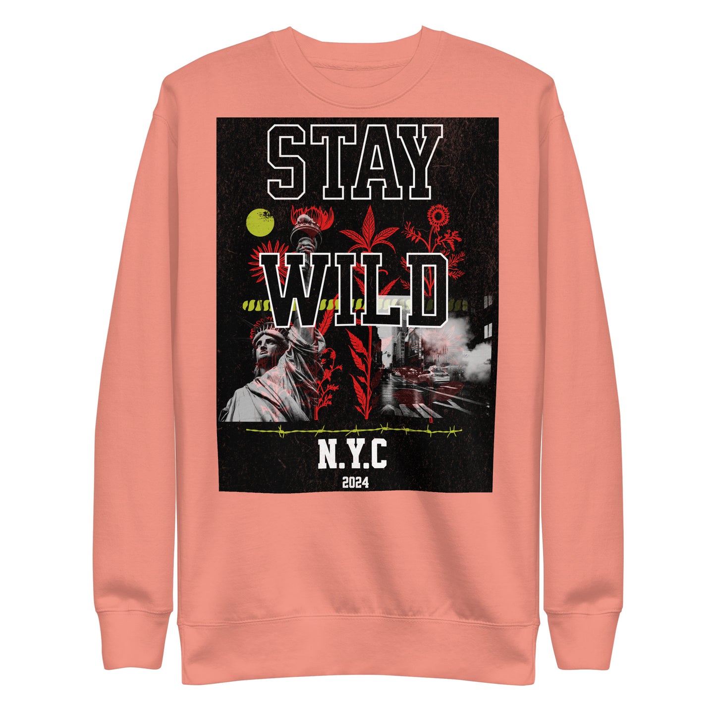 Arthur Gunn "Stay Wild N.Y.C 2024" Unisex Premium Sweatshirt