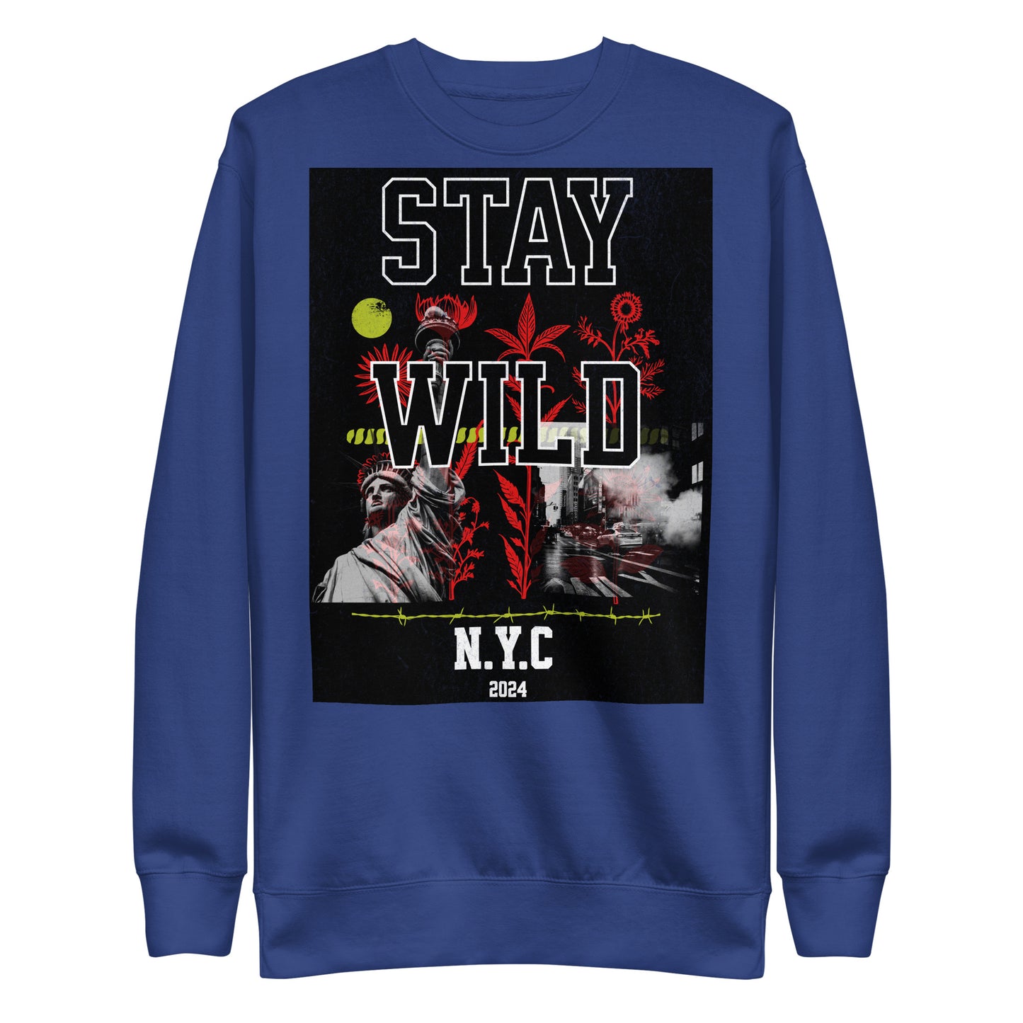 Arthur Gunn "Stay Wild N.Y.C 2024" Unisex Premium Sweatshirt